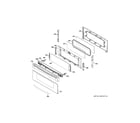 GE PGB995SET1SS upper door diagram