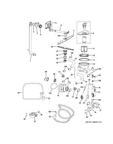 Motor-pump mechanism