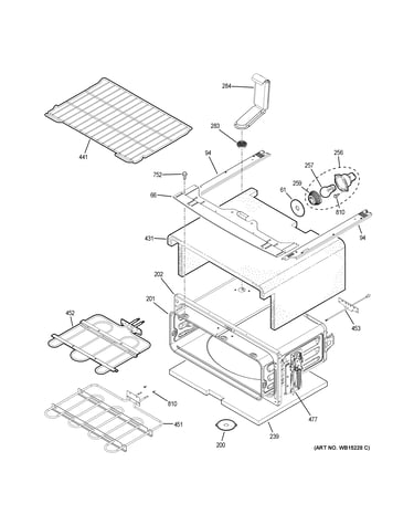 Upper oven