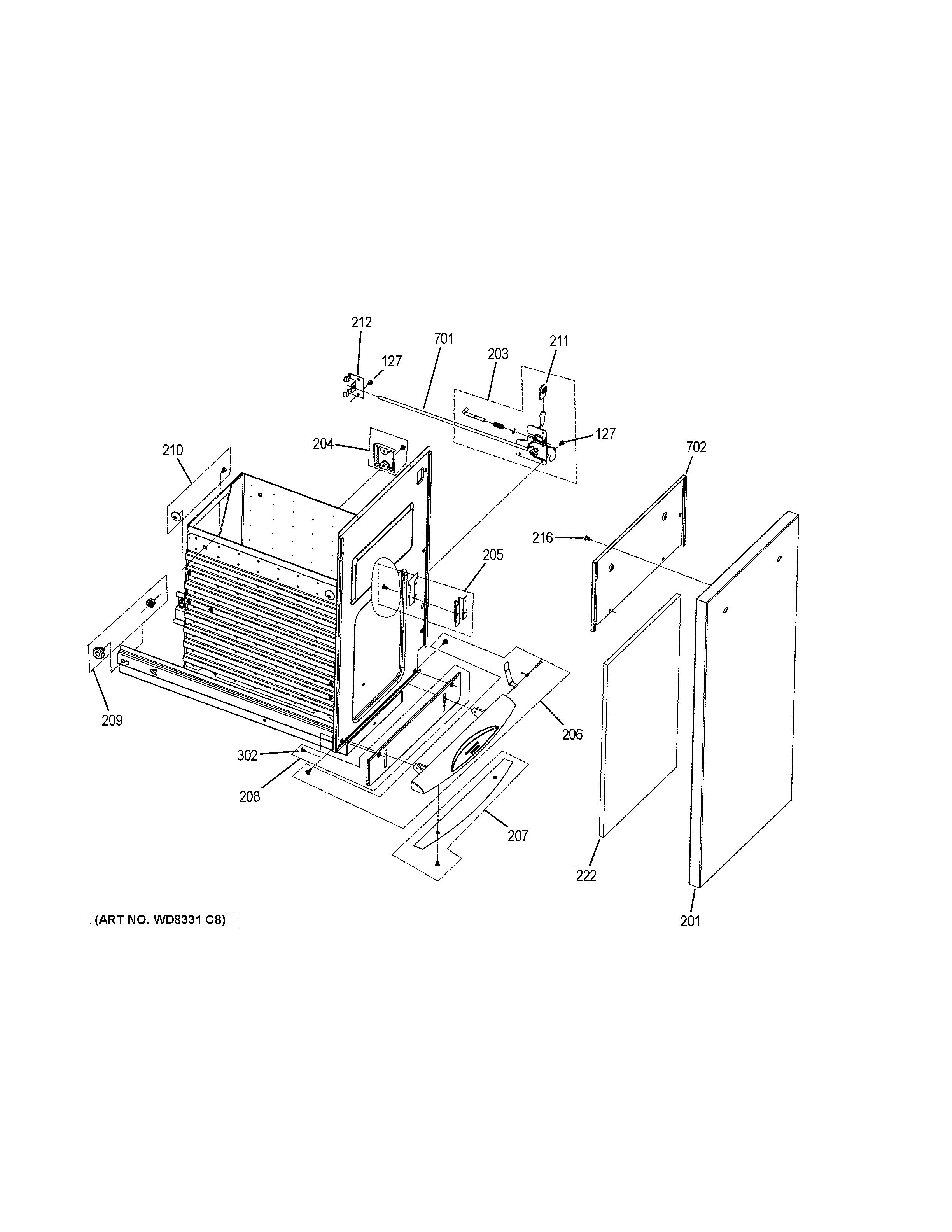 Container parts