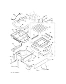 Evaporator, ice cutter grid & water parts