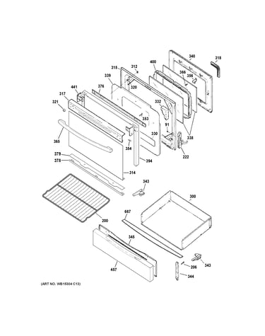 Door & drawer parts