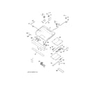 GE JGB630REF1SS gas & burner parts diagram