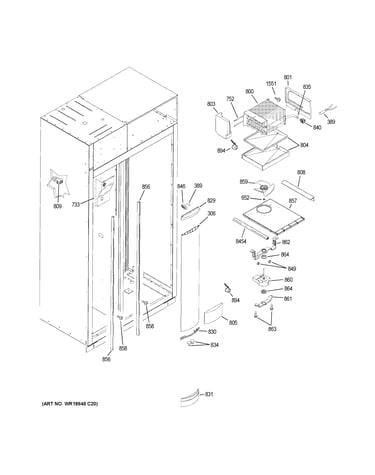 Freezer section