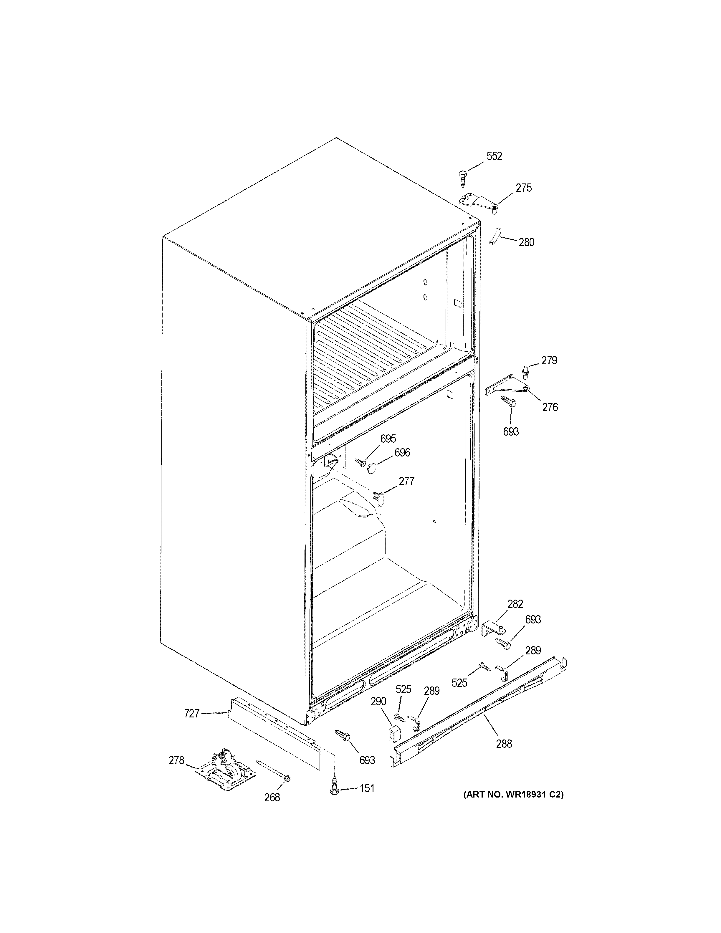 CASE PARTS