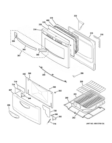 Door & drawer parts