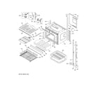 GE ZET9550SH2SS upper oven diagram