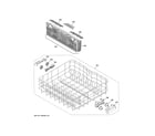 GE GDF510PSD2SS lower rack assembly diagram