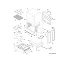 GE JS645SL1SS body parts diagram