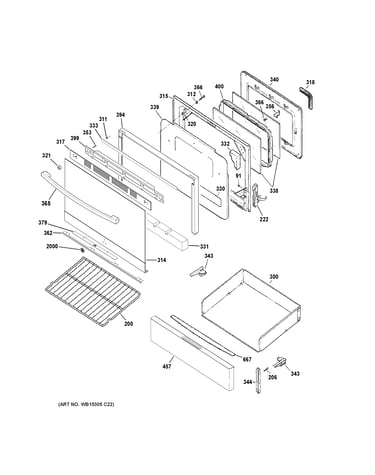 Door & drawer parts