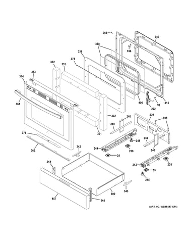 Door & drawer parts