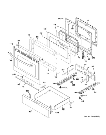 Door & drawer parts