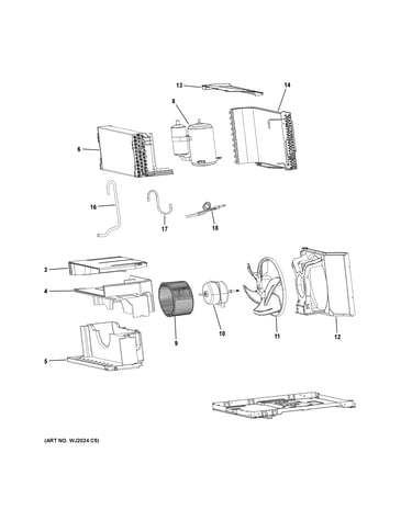 Base pan & unit parts
