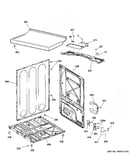 Cabinet & top panel