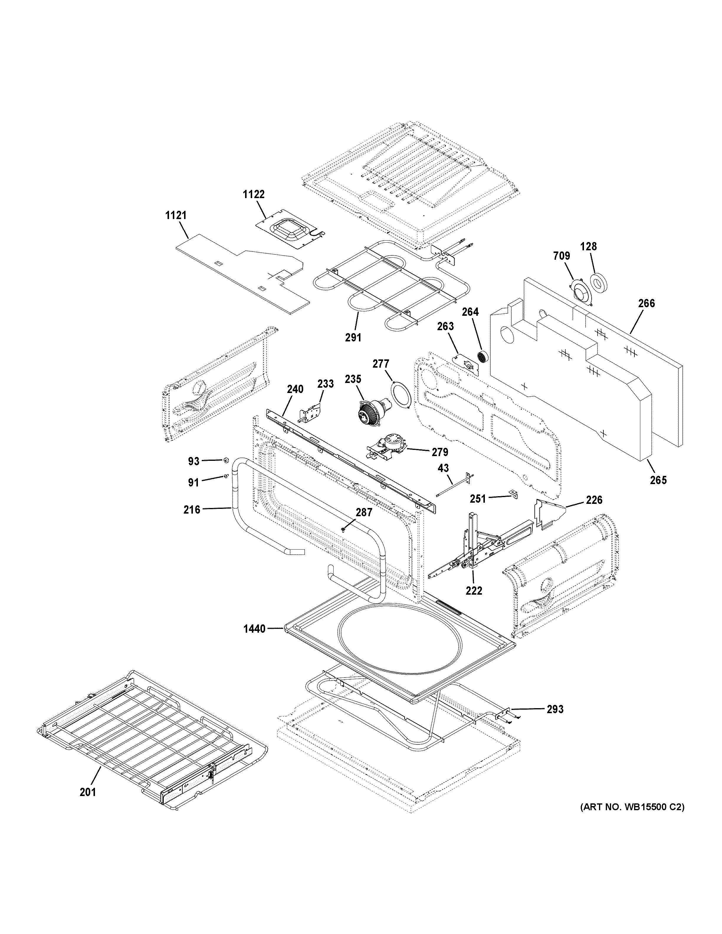 Upper oven