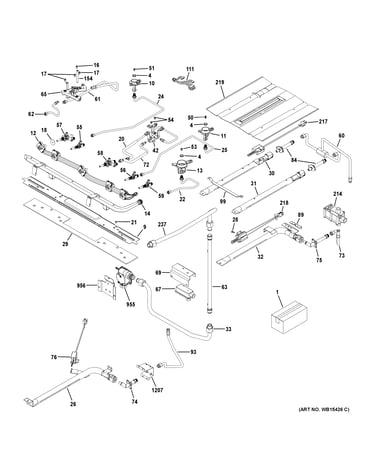 Gas & burner parts