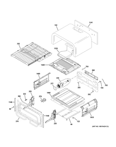 Upper oven
