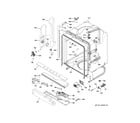 GE GDT635HSJ5SS body parts diagram