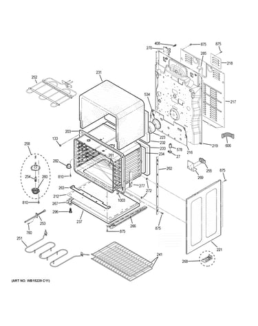 Lower oven