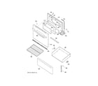 Hotpoint RB526DH2CC door & drawer parts diagram