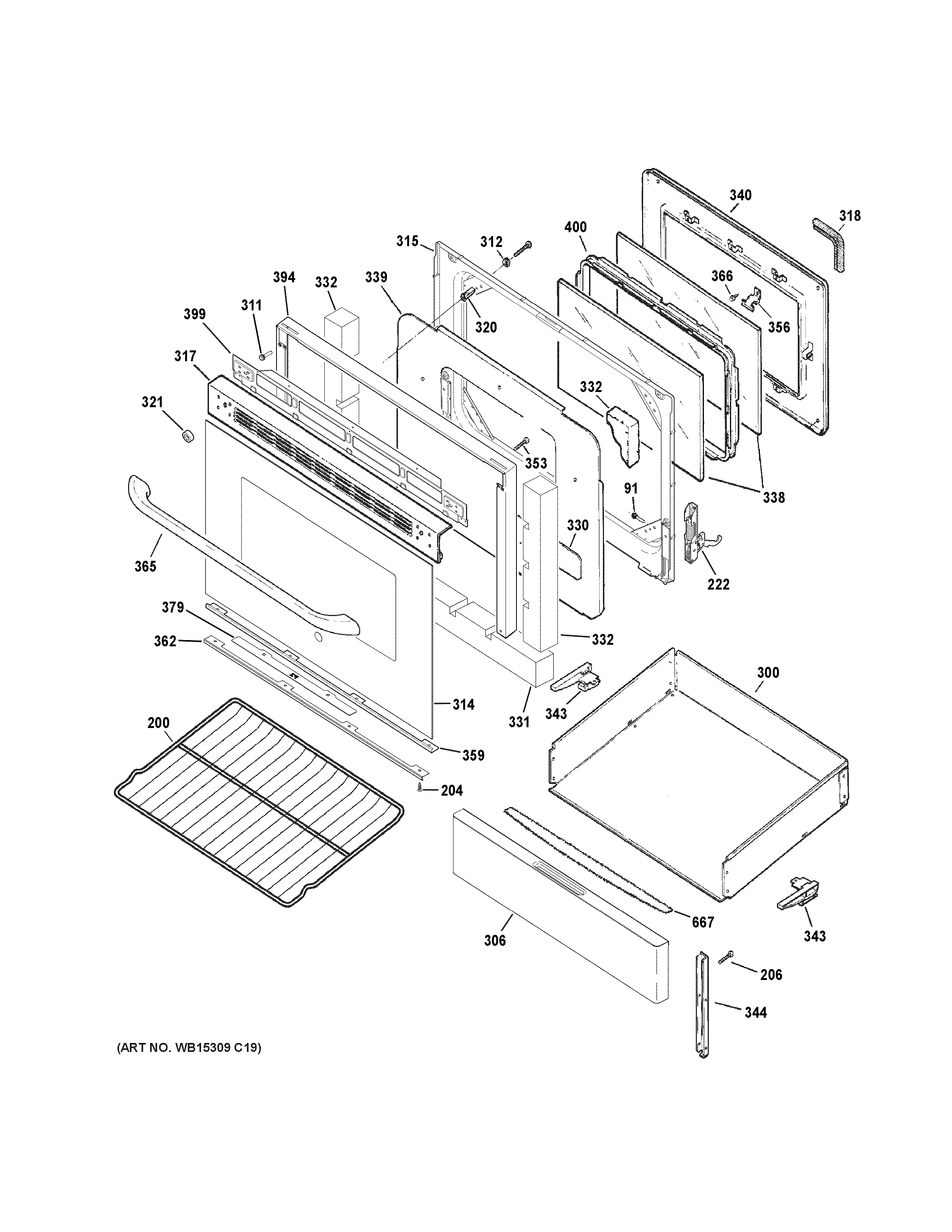 Door & drawer parts