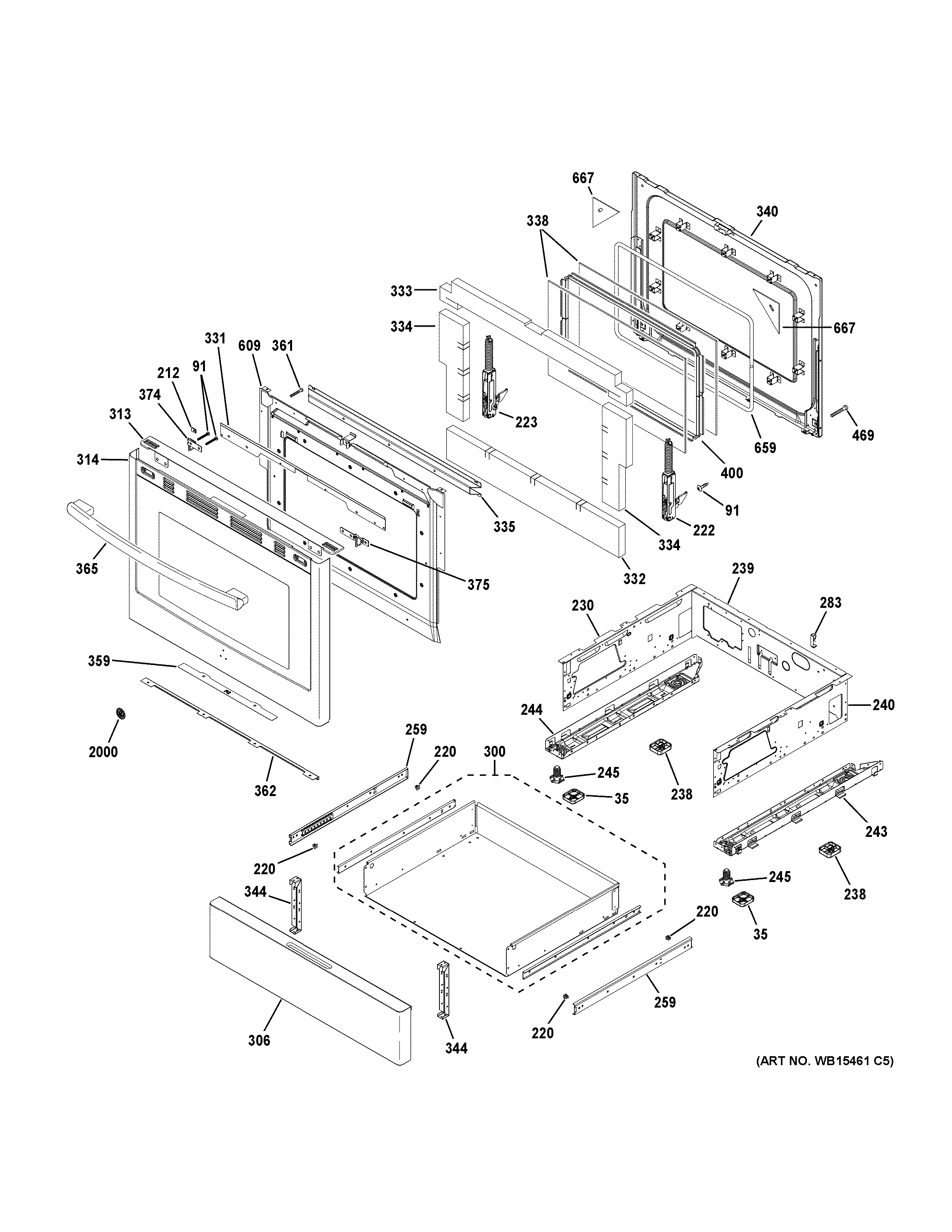 Door & drawer parts