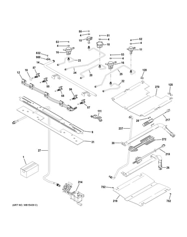 Gas & burner parts