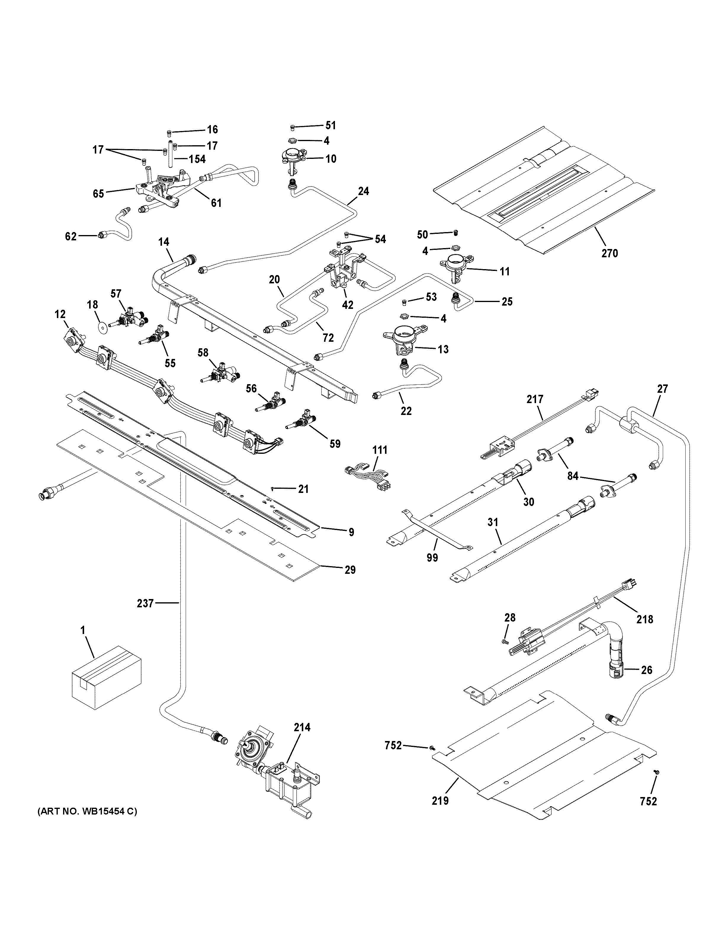 Gas & burner parts