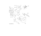 GE GSE23GGKJCCC ice maker & dispenser diagram