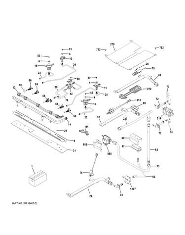 Gas & burner parts