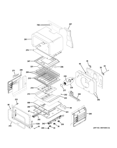 Lower oven