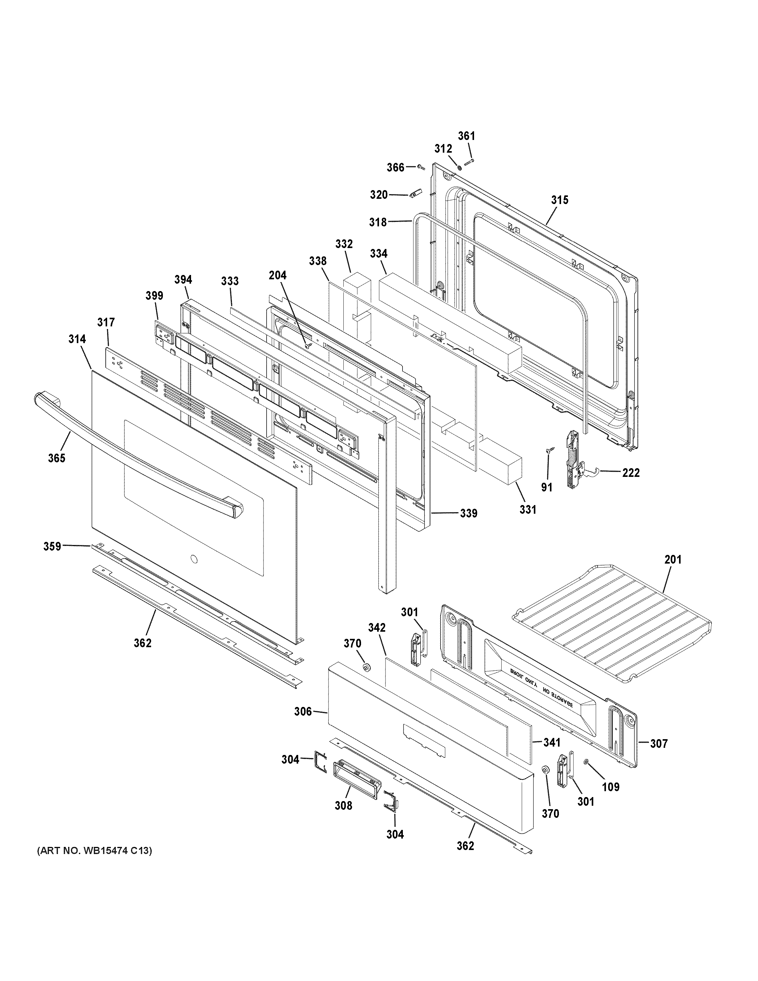 Door & drawer parts