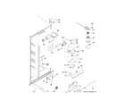 GE GSE25GGHHCBB fresh food section diagram