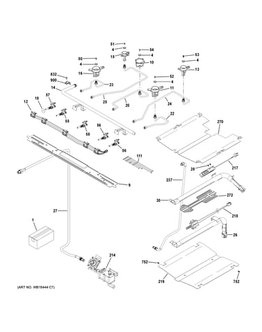 Gas & burner parts