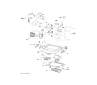 GE ZV800SJ1SS hood parts diagram