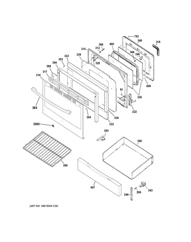 Door & drawer parts
