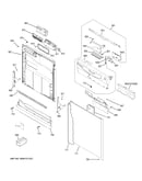 Escutcheon & door assembly
