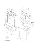 Escutcheon & door assembly