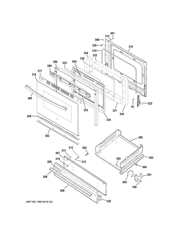 Door & drawer parts