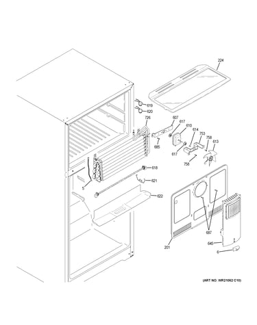 Freezer section