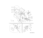 GE PEB7226DF1WW microwave diagram