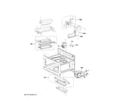 GE PSB9240SF4SS insulator parts diagram