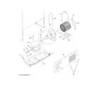 GE GTS18GSHLRSS machine compartment diagram