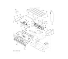 GE PT9550SF6SS control panel diagram