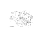 GE JB250DF6WW control panel diagram