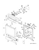 Escutcheon & door assembly