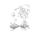 Hotpoint HDA3600N10BB body parts diagram