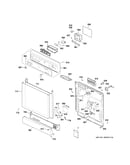 Escutcheon & door assembly
