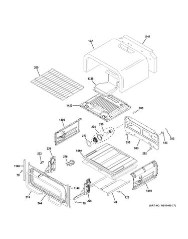 Upper oven
