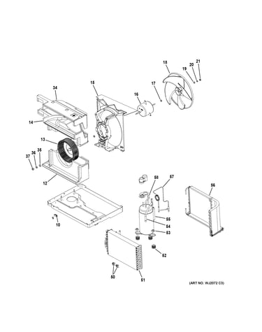 Base pan & unit parts